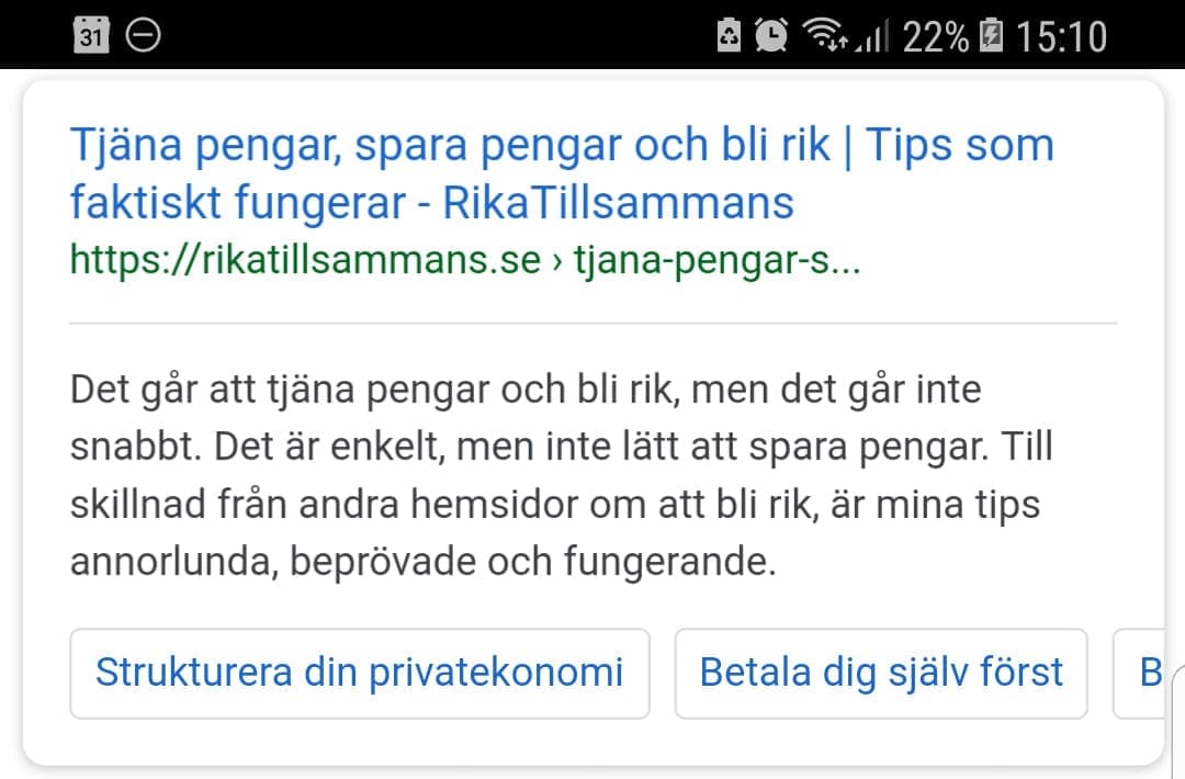 Meta description that works for desktop but not for mobile